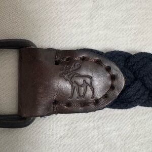 Abercrombie & Fitch Brown and Black Braided Belt